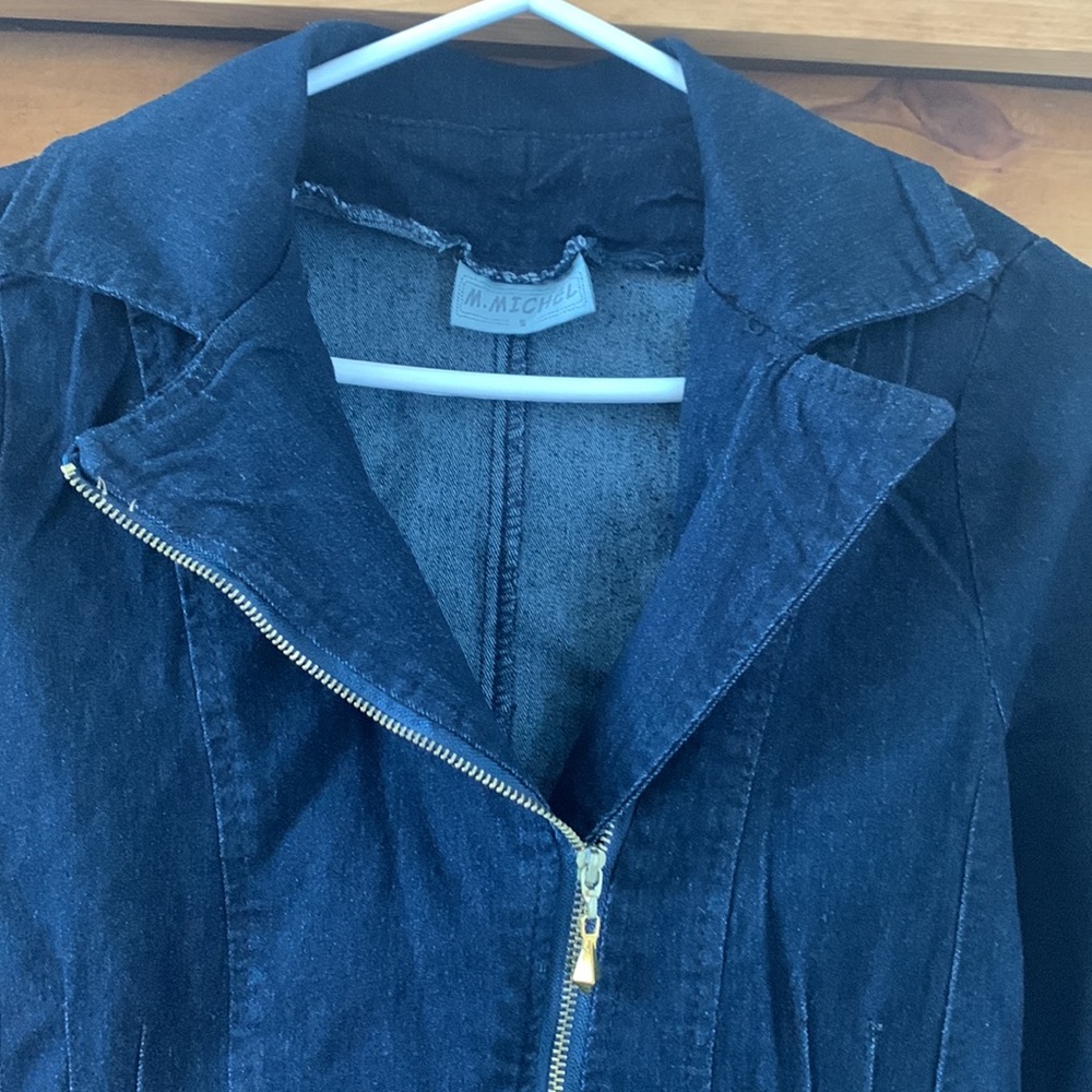 M. Michel stretch jean jacket size Small - Picture 11 of 12